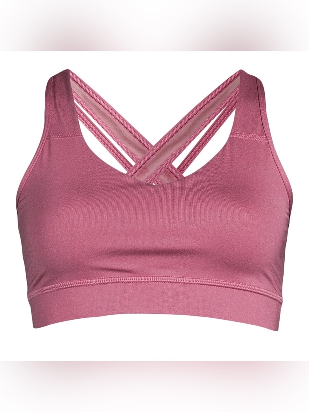 Avia Women’s XXL (22) Medium Impact Strappy Racerback Witefree Sports Bra